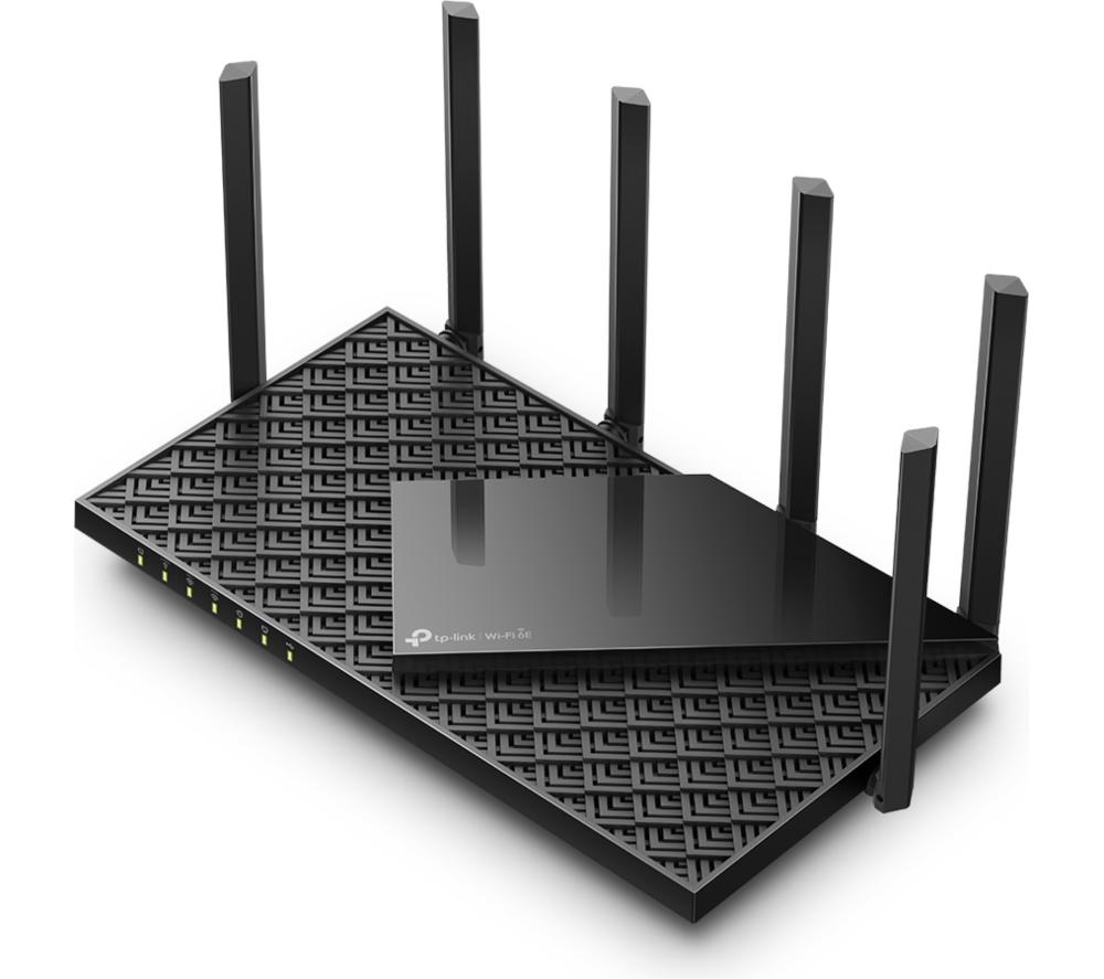 TP-LINK Archer AXE75 WiFi Cable & Fibre Router - AXE 5400, Tri-band image number 2 of 5