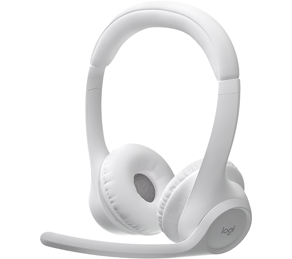 Logitech Zone 300 Wireless Headset - Off White, White