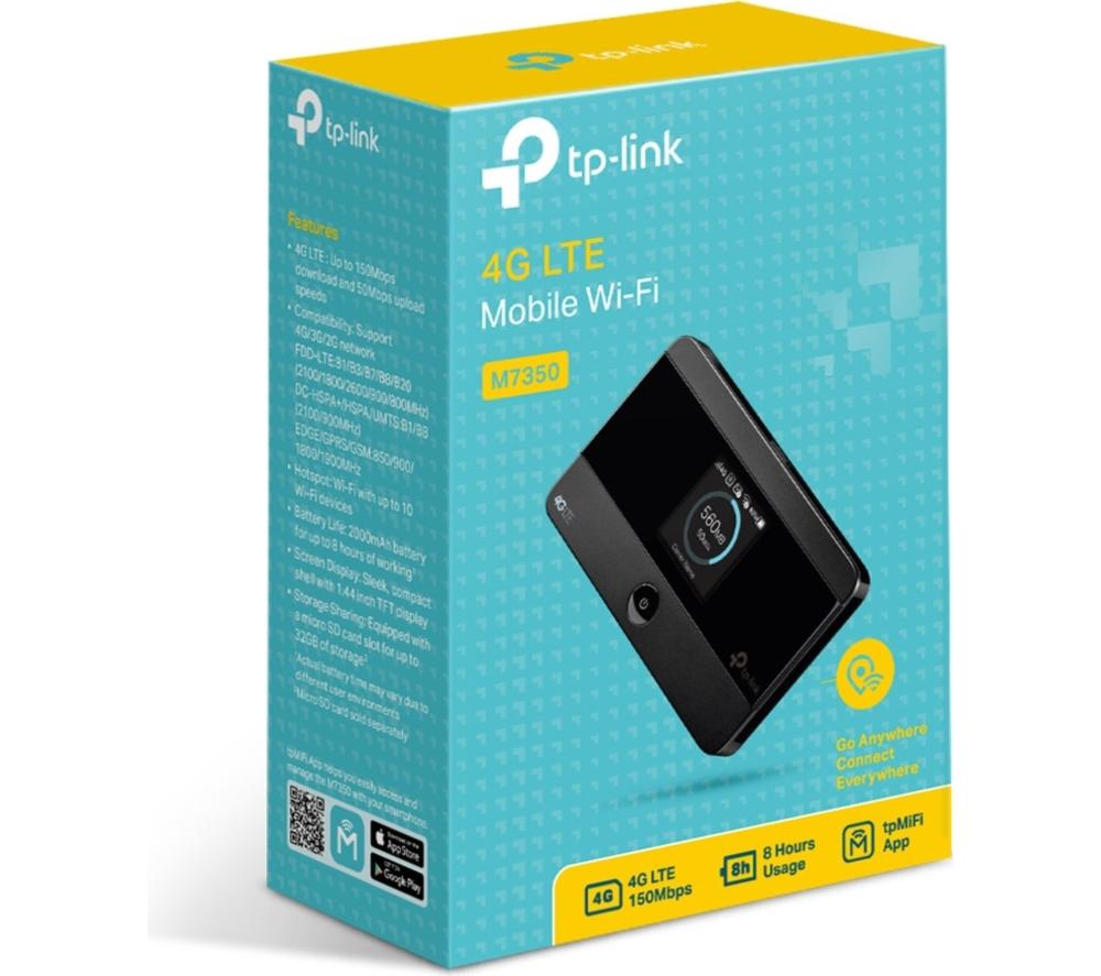 TP-LINK M7350 4G LTE Mobile WiFi image number 2 of 9