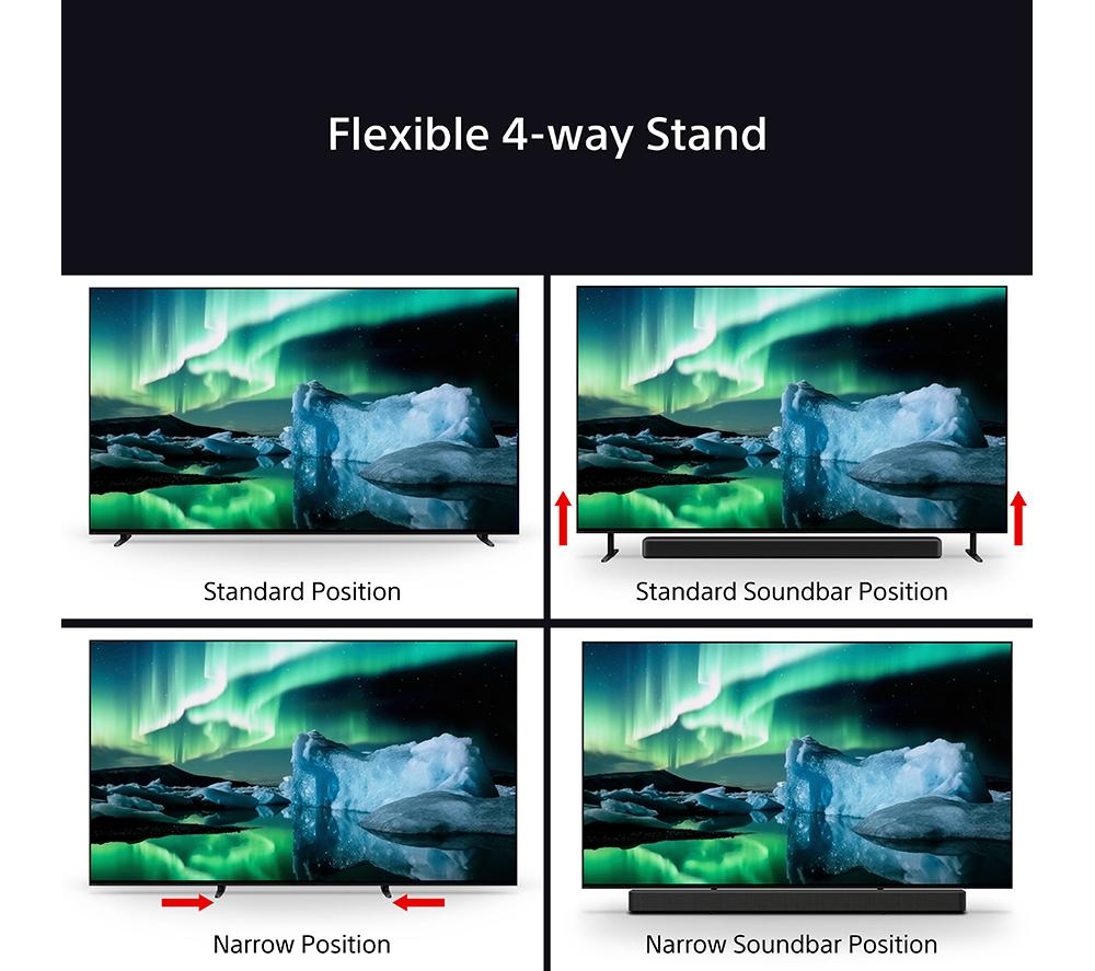 SONY BRAVIA 8 55" Smart 4K Ultra HD HDR OLED Mini LED TV with Google TV & Assistant image number 11 of 25