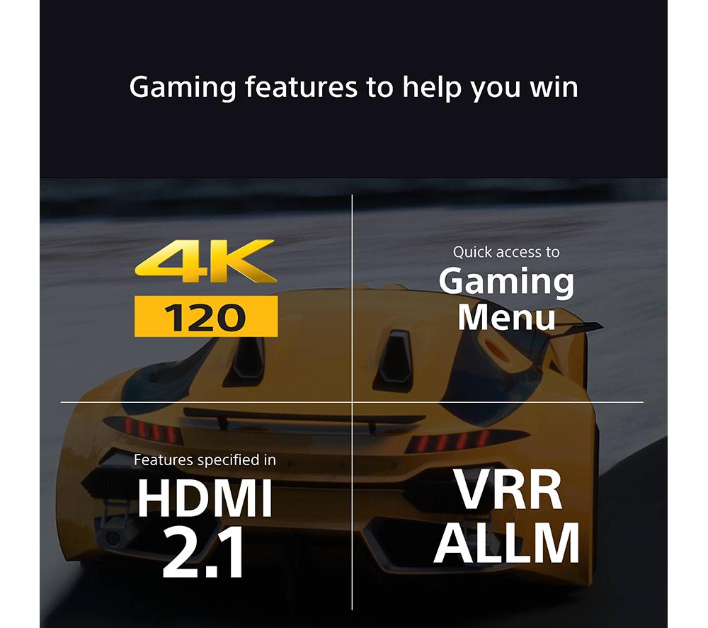 SONY BRAVIA 8 55" Smart 4K Ultra HD HDR OLED Mini LED TV with Google TV & Assistant image number 15 of 25