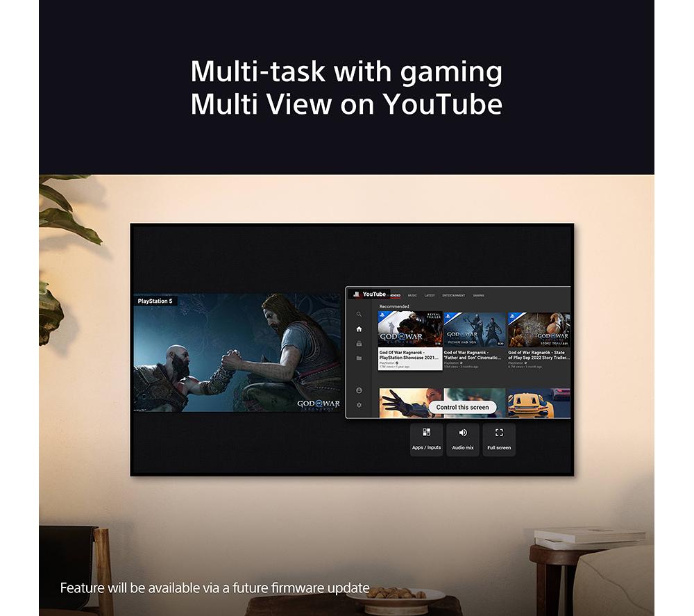 SONY BRAVIA 8 55" Smart 4K Ultra HD HDR OLED Mini LED TV with Google TV & Assistant image number 18 of 25