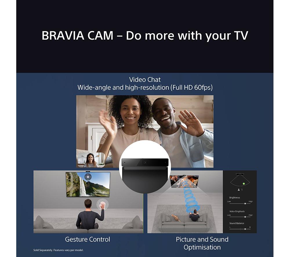 SONY BRAVIA 8 55" Smart 4K Ultra HD HDR OLED Mini LED TV with Google TV & Assistant image number 21 of 25