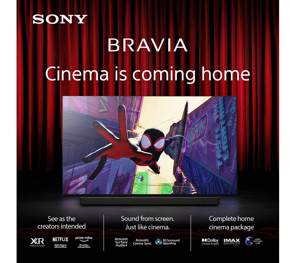 SONY BRAVIA 8 55" Smart 4K Ultra HD HDR OLED Mini LED TV with Google TV & Assistant image number 25 of 25