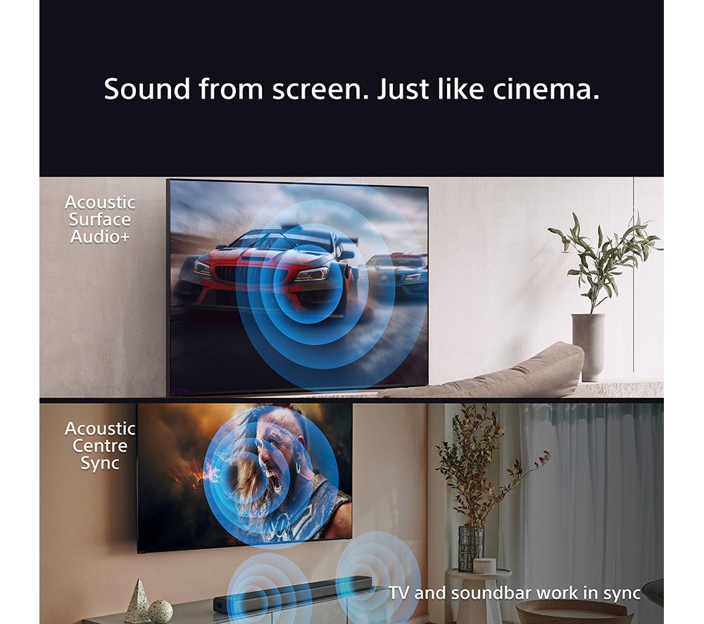 SONY BRAVIA 8 77" Smart 4K Ultra HD HDR OLED Mini LED TV with Google TV & Assistant image number 5 of 9