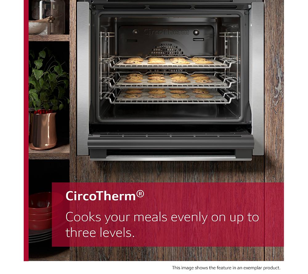 NEFF N50 U2ACM7HG0B Electric Double Smart Oven - Graphite image number 6 of 9