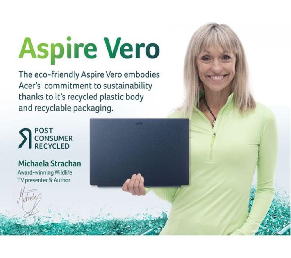 ACER Aspire Vero AV14-52P 14" Refurbished Laptop - Intel&reg; Core&trade; i7, 1 TB SSD, Blue (Excellent Condition) image number 5 of 21