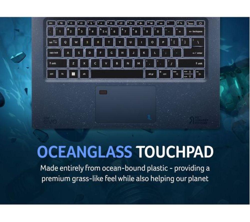 ACER Aspire Vero AV14-52P 14" Refurbished Laptop - Intel&reg; Core&trade; i7, 1 TB SSD, Blue (Excellent Condition) image number 10 of 21