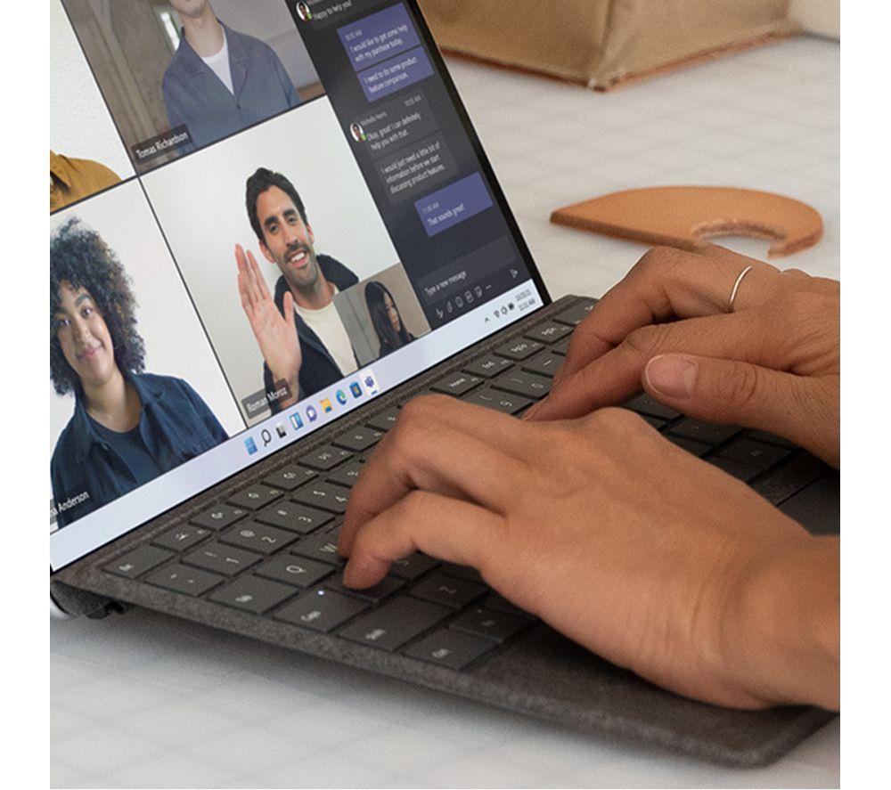 MICROSOFT Surface Pro Typecover - Alcantara Sapphire image number 6 of 6