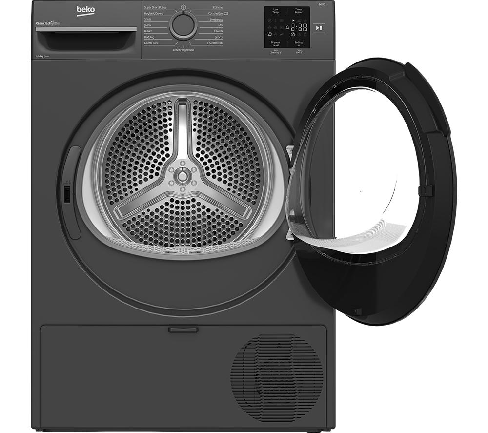 BEKO Pro BM3T31023A 10 kg Heat Pump Tumble Dryer - Anthracite image number 4 of 9