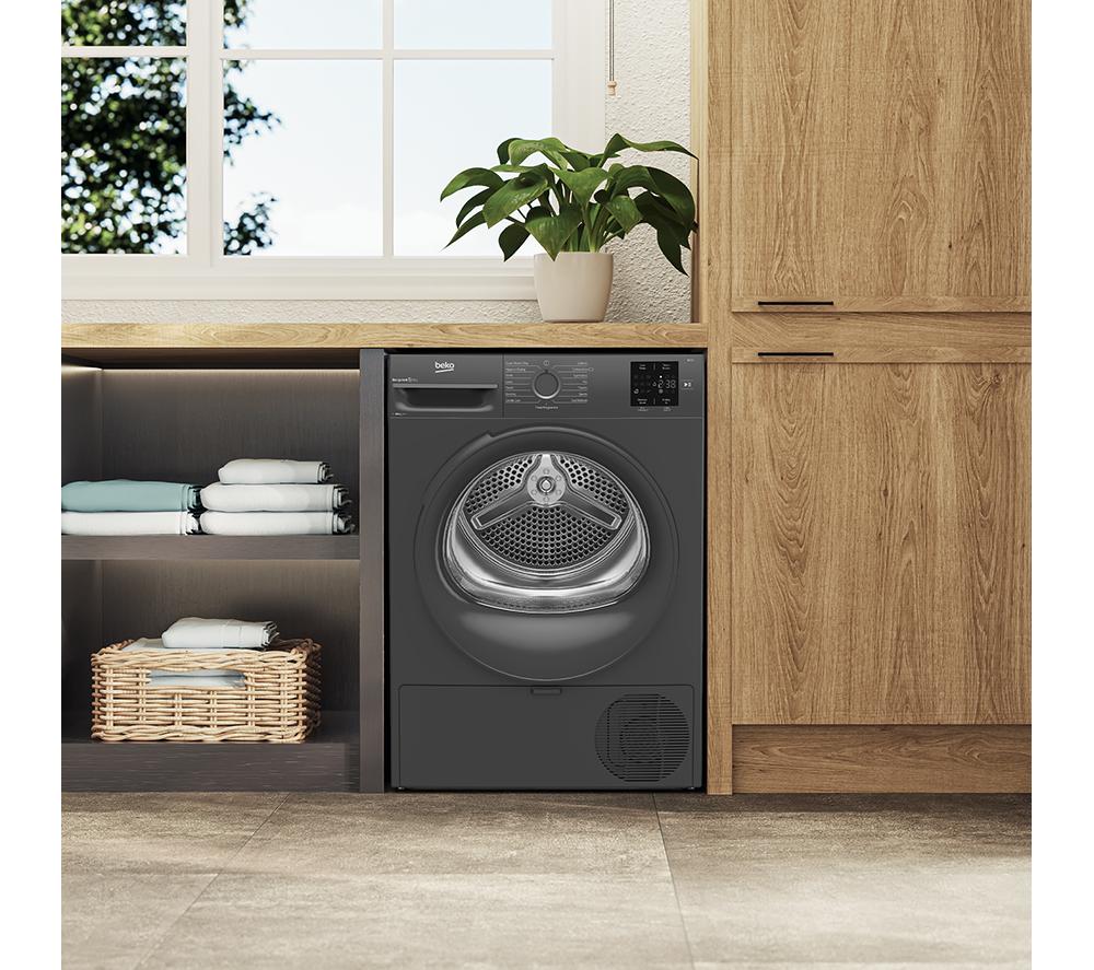 BEKO Pro BM3T31023A 10 kg Heat Pump Tumble Dryer - Anthracite image number 7 of 9