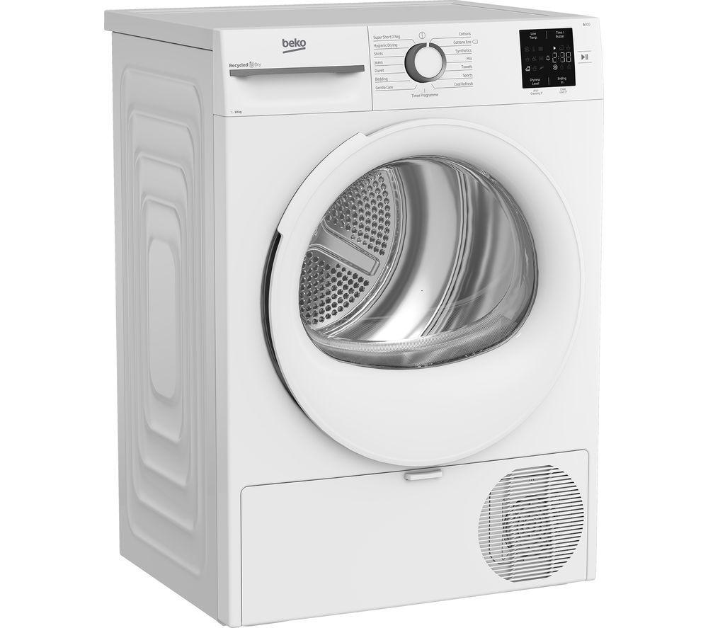BEKO Pro BM3T31023W 10 kg Heat Pump Tumble Dryer - White image number 2 of 8