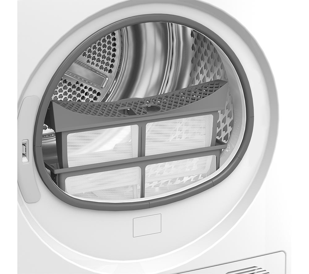 BEKO Pro BM3T3944W Heat Pump 9 kg Tumble Dryer - White image number 4 of 7