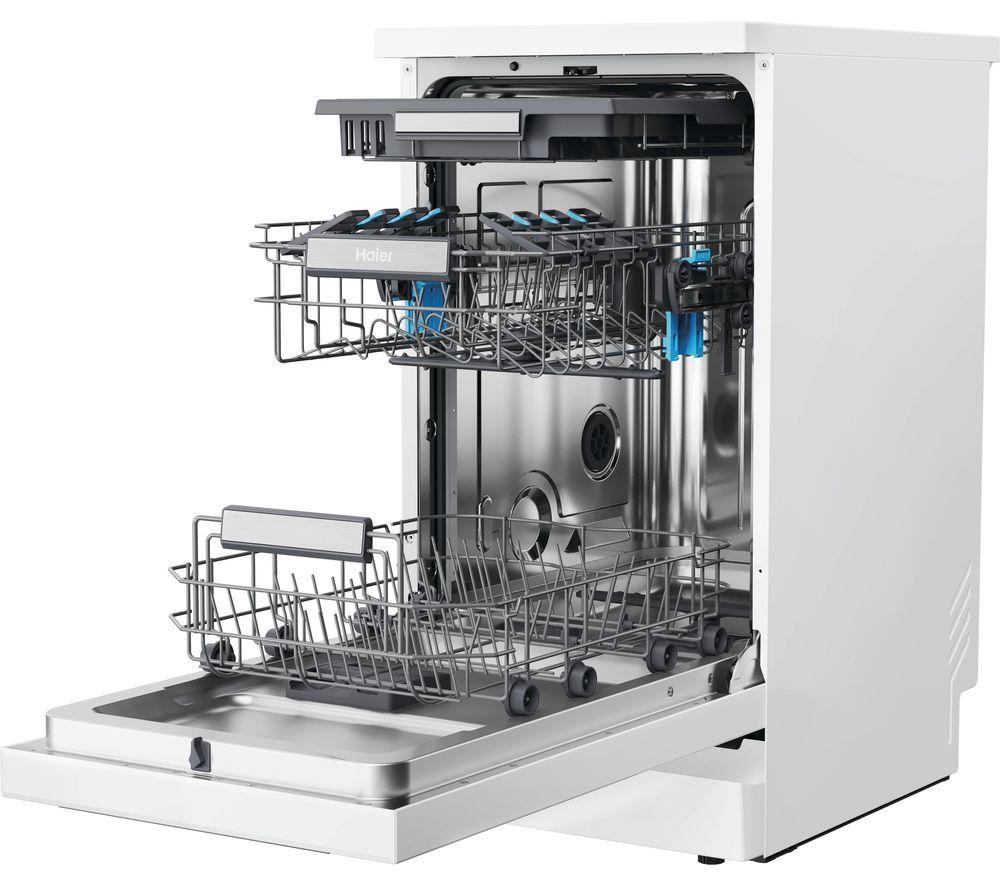 HAIER I Pro XF1C3TB1FW-80 Slimline WiFi-enabled Dishwasher - White image number 13 of 16