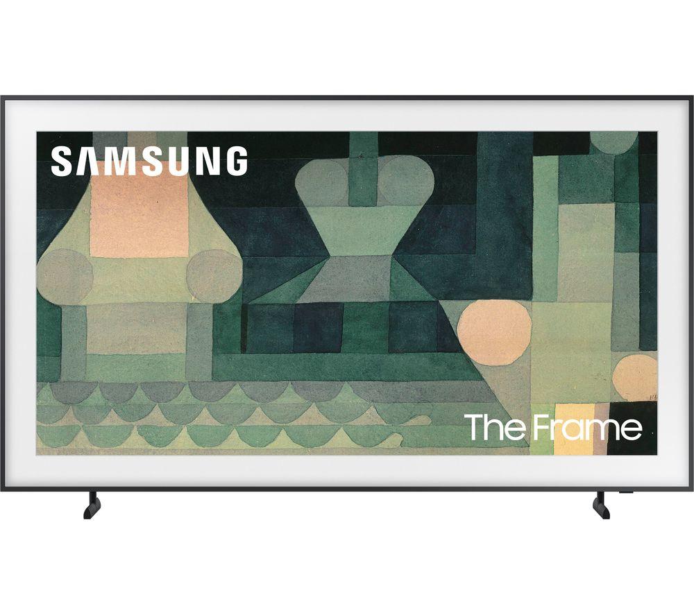 Image of 85" SAMSUNG The Frame Art Mode QE85LS03DAUXXU Smart 4K Ultra HD HDR QLED TV with Bixby & Alexa, Black