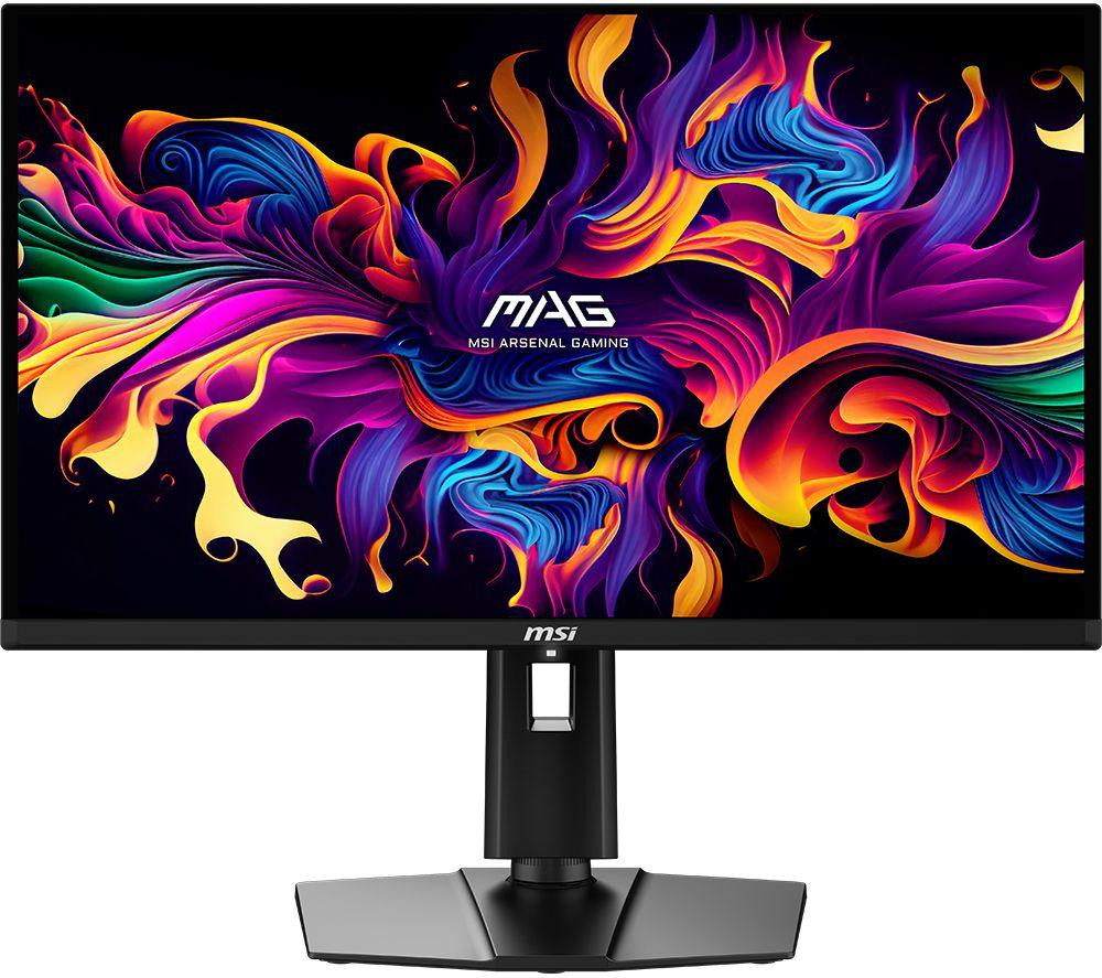 MSI MAG 271QPX QD-OLED E2 Quad HD 26.5 OLED Gaming Monitor - Black, Black