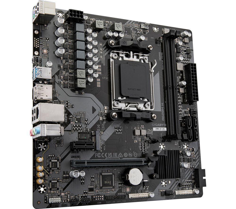 GIGABYTE A620M H AM5 Motherboard review
