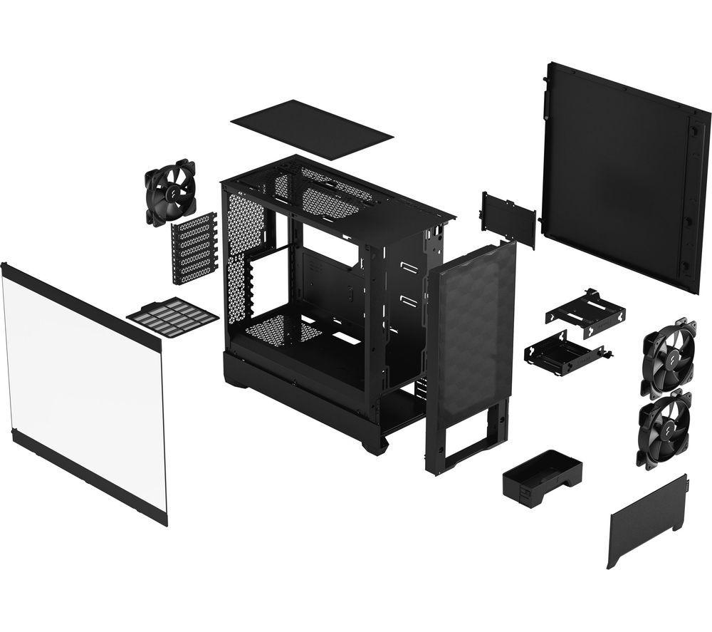 FRACTAL DESIGN Pop Air ATX Full Tower PC Case - Black image number 6 of 6