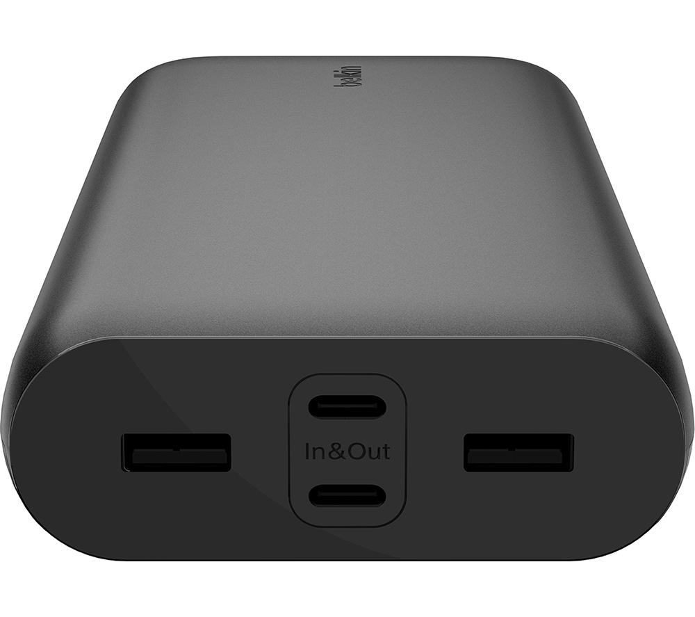 BELKIN BoostCharge 26000 mAh Portable Power Bank - Black image number 3 of 3