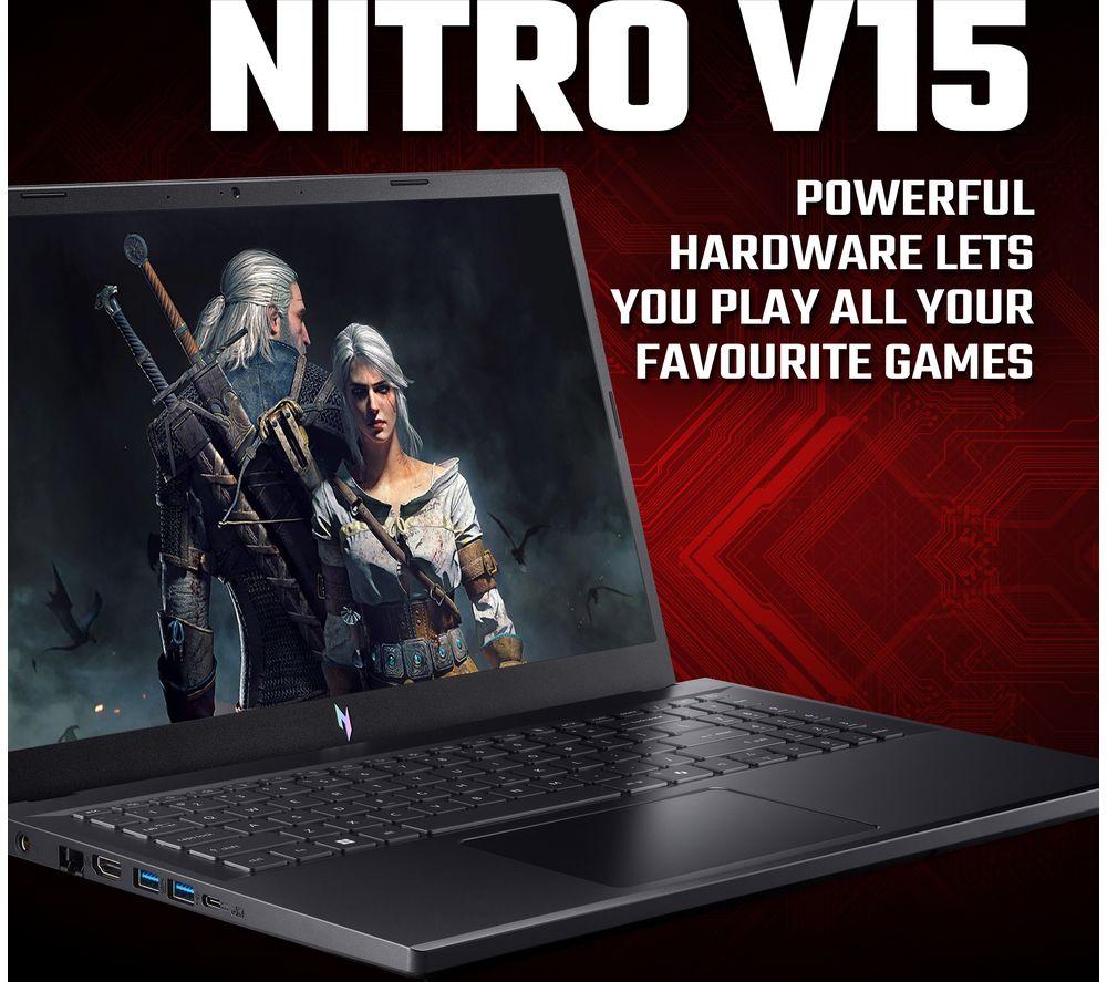 ACER Nitro V15 15.6" Gaming Laptop - AMD Ryzen 7, RTX 4050, 512 GB SSD image number 3 of 12