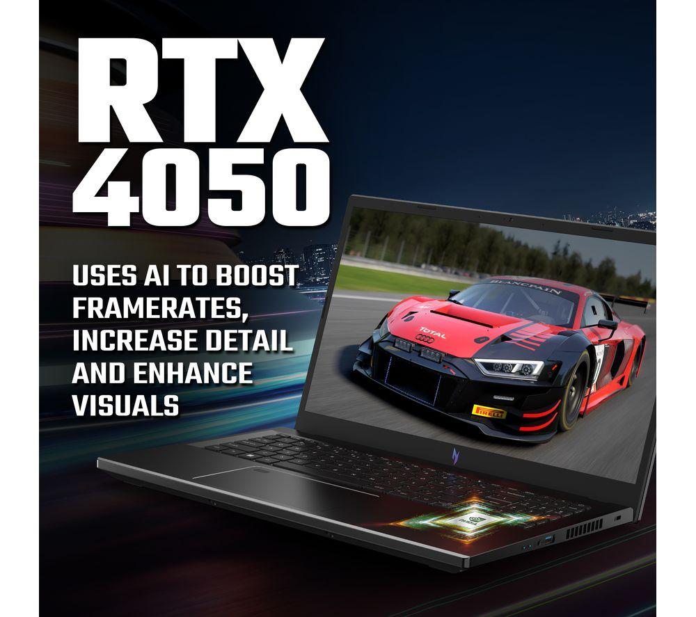 ACER Nitro V15 15.6" Gaming Laptop - AMD Ryzen 7, RTX 4050, 512 GB SSD image number 4 of 12