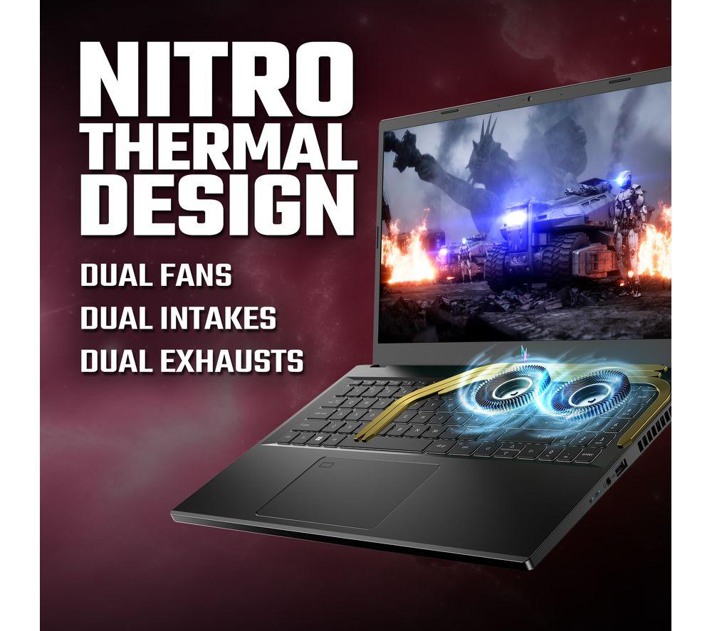 ACER Nitro V15 15.6" Gaming Laptop - AMD Ryzen 7, RTX 4050, 512 GB SSD image number 6 of 12