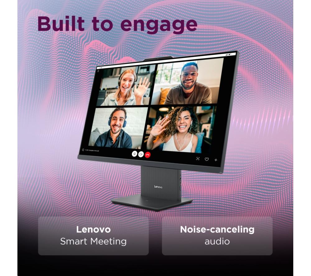 LENOVO IdeaCentre AIO 23.8" All-in-One PC - AMD Ryzen 5, 512 GB SSD, Grey image number 6 of 11