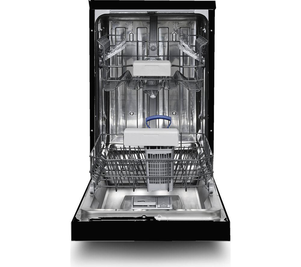 MONTPELLIER MDWD1064BK Slimline Dishwasher - Black image number 2 of 2