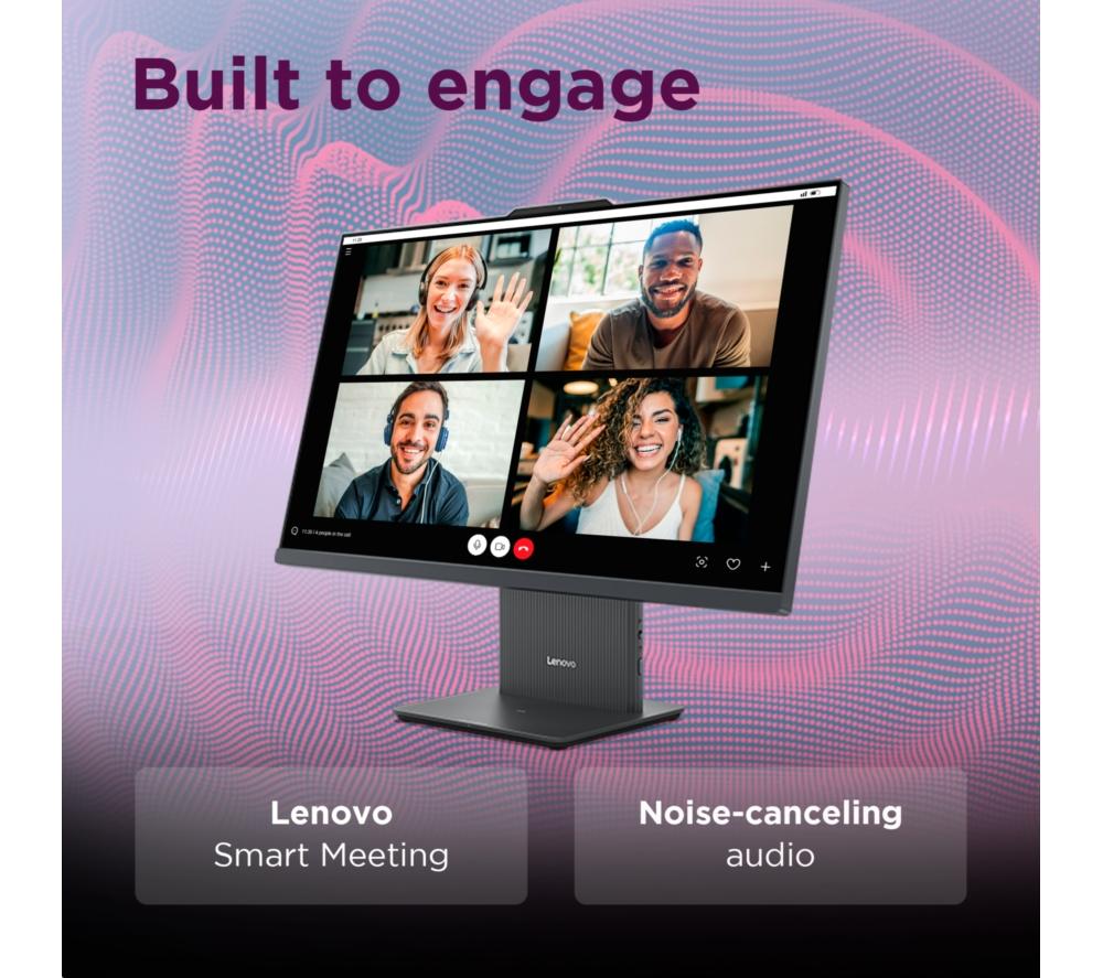 LENOVO IdeaCentre AIO 3 23.8" All-in-One PC - AMD Ryzen 7, 512 GB SSD, Grey image number 6 of 11