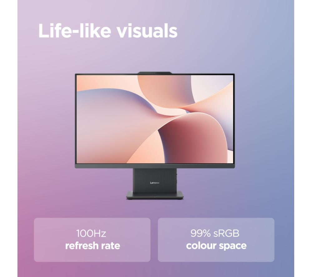 LENOVO IdeaCentre AIO 27" All-in-One PC - Intel&reg; Core&trade; i5, 512 GB SSD, Grey image number 8 of 12