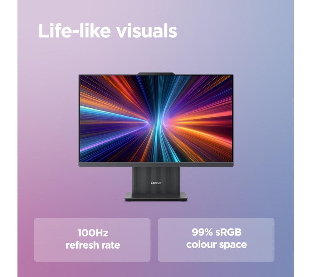 LENOVO IdeaCentre AIO 23.8" All-in-One PC - Intel&reg; Core&trade; i5, 512 GB SSD, Grey image number 8 of 12