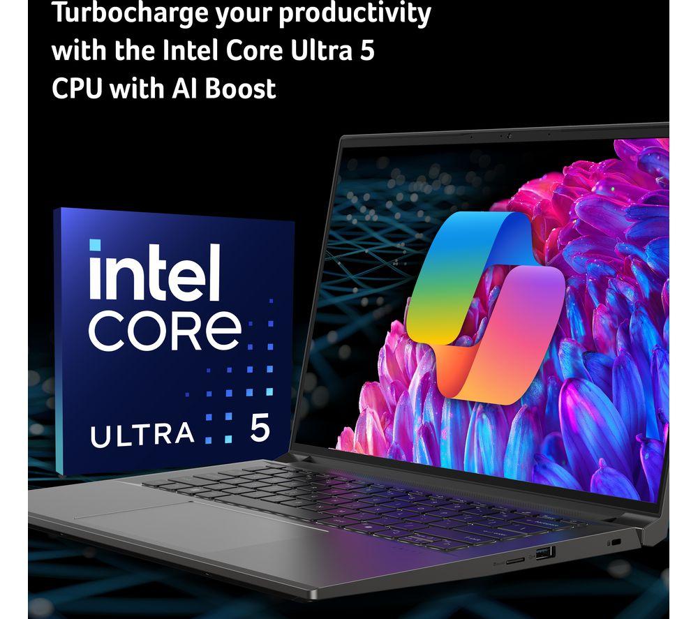 ACER Swift X 14" Laptop - Intel® Core™ Ultra 5, 1 TB SSD, Grey