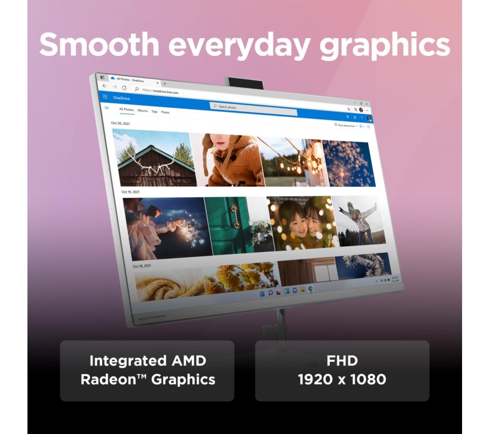 LENOVO IdeaCentre AIO 3 27" All-in-One PC - AMD Ryzen 5, 1 TB SSD, Black image number 10 of 13