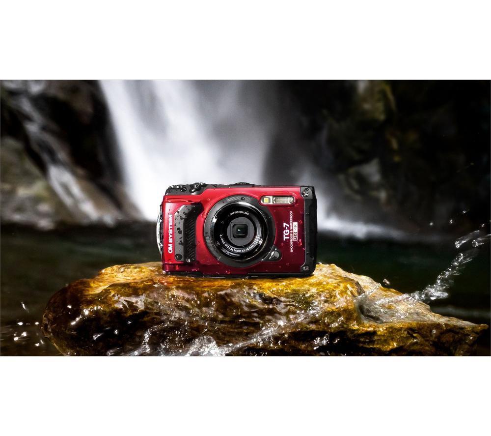OM SYSTEM Tough TG-7 Digital Camera - Red image number 5 of 8