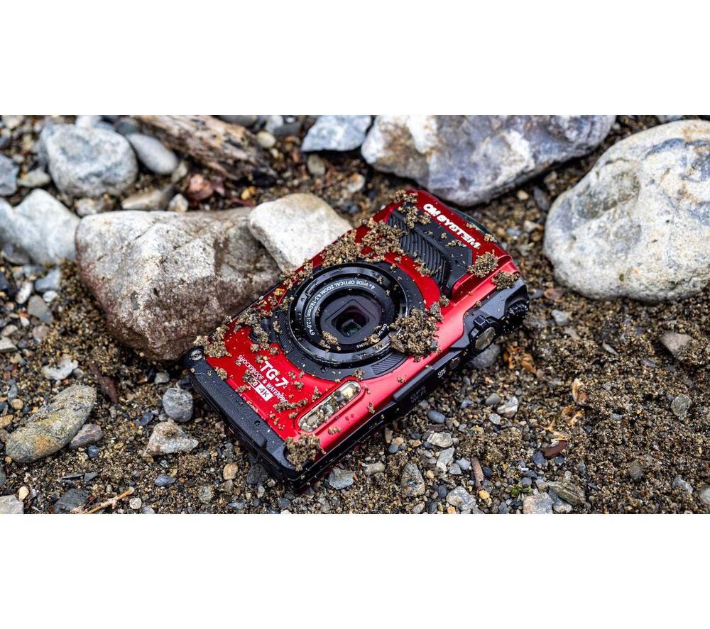 OM SYSTEM Tough TG-7 Digital Camera - Red image number 6 of 8