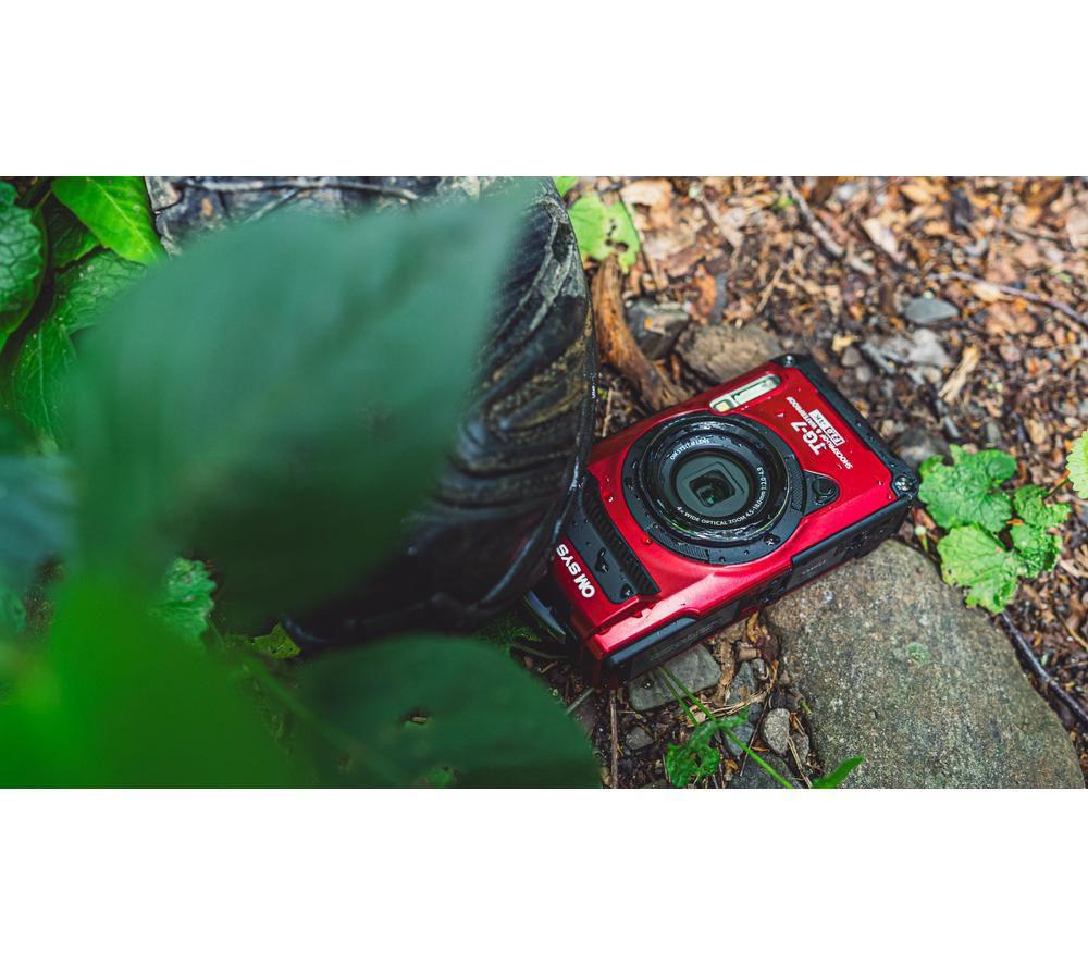 OM SYSTEM Tough TG-7 Digital Camera - Red image number 7 of 8