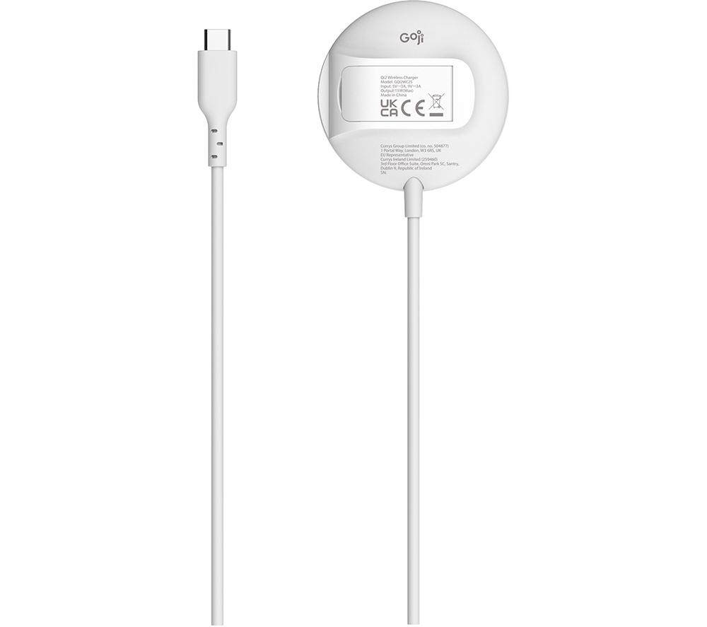 GOJI GQI2WC25 Qi Wireless Charging Pad image number 2 of 4