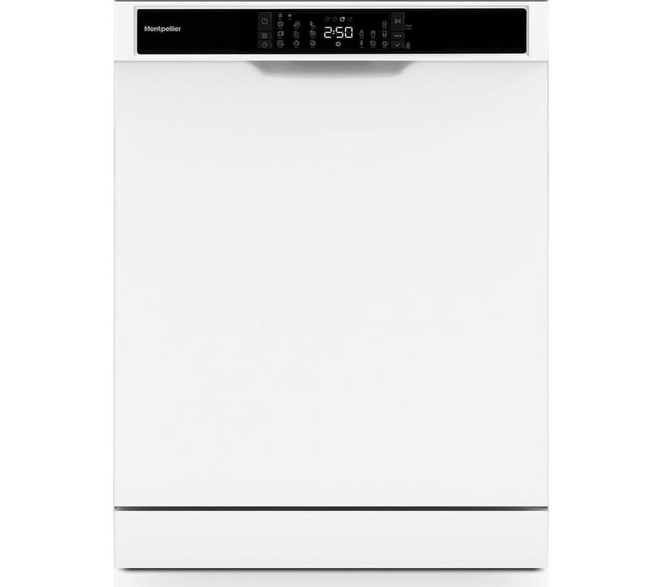 MONTPELLIER MDWC1496W Full-Size Dishwasher - White