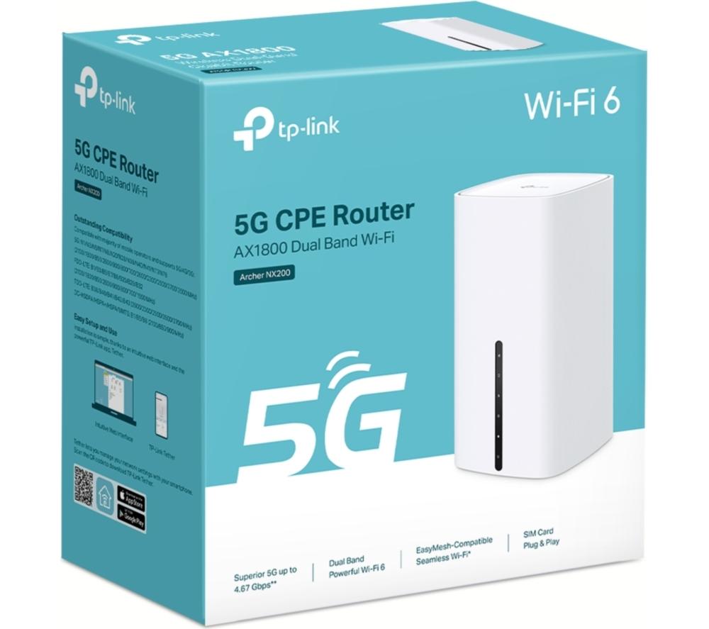 TP-LINK Archer NX200 WiFi 5G Router - AX 1800, Dual-band image number 2 of 8