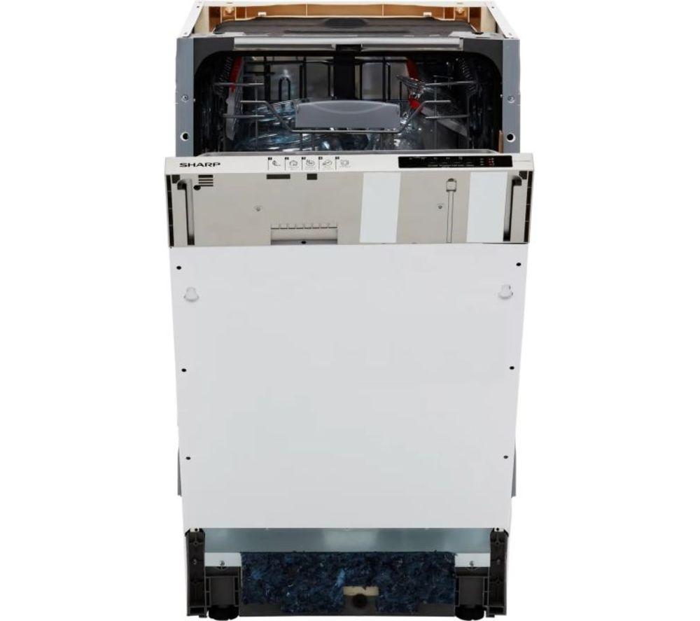 SHARP QW-NS14I49EX-EN Slimline Fully Integrated Dishwasher image number 3 of 13