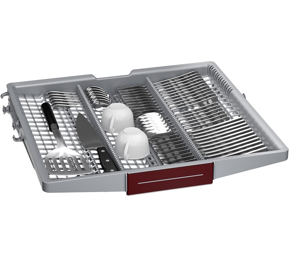 NEFF N50 S155ECX07G Full-size Fully Integrated WiFi-enabled Dishwasher image number 5 of 8