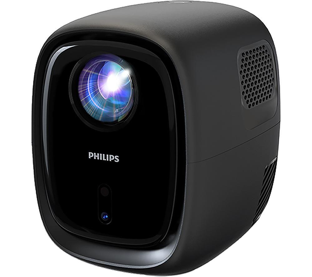 PHILIPS NeoPix 130C Smart HD Ready Home Cinema Projector - Black, Black