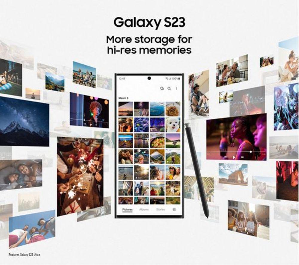 SAMSUNG Refurbished Galaxy S23 - 128 GB, Phantom Black (Excellent Condition) image number 6 of 14