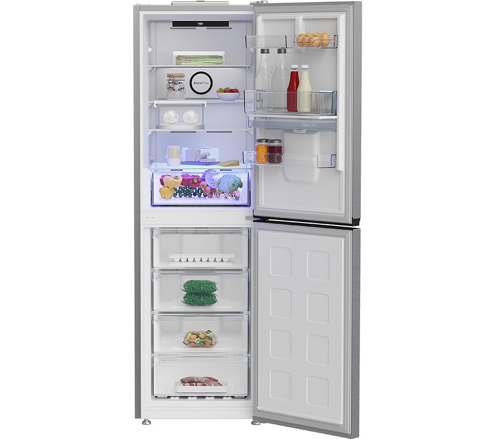BEKO Pro HarvestFresh AeroFlow CNG4692DVPS 50/50 Fridge Freezer - Stainless Steel image number 3 of 9