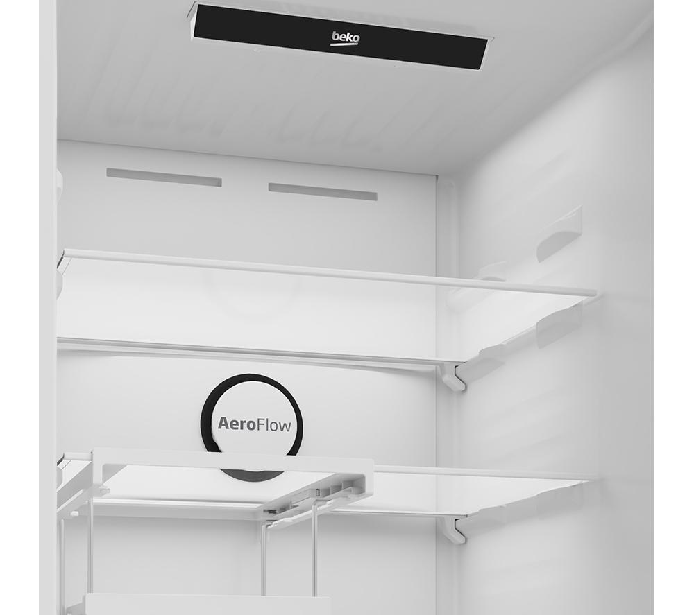 BEKO Pro HarvestFresh AeroFlow CNG4692DVPS 50/50 Fridge Freezer - Stainless Steel image number 4 of 9