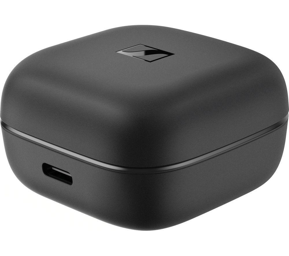 SENNHEISER Accentum Wireless Bluetooth Noise-Cancelling Earbuds - Black image number 4 of 5