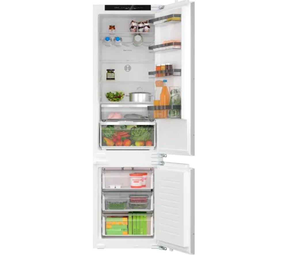 BOSCH Series 4 KIN96VFD0 Integrated 60/40 Fridge Freezer – Fixed Hinge, White