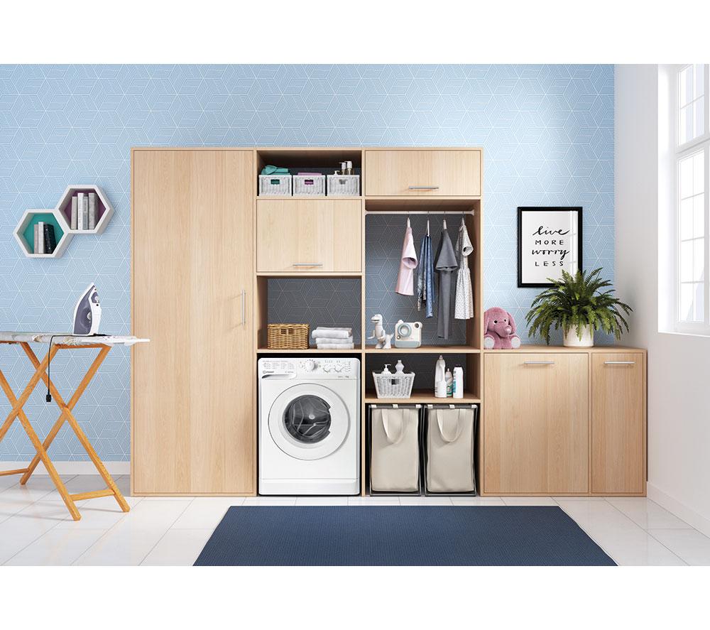 INDESIT Water Balance+ MTWC 71252 W UK 7 kg 1200 Spin Washing Machine - White image number 8 of 8