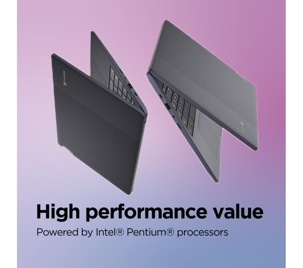 LENOVO IdeaPad Slim 3 15.6" Chromebook - Intel&reg; Celeron&reg;, 128 GB eMMC, Blue image number 6 of 12