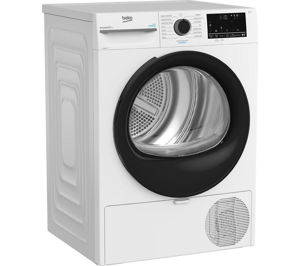 BEKO Pro BM3T31233W 12 kg Heat Pump Tumble Dryer - White image number 3 of 7